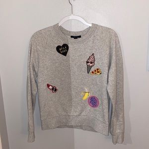 Forever 21 Size Medium Gray Sweatshirt